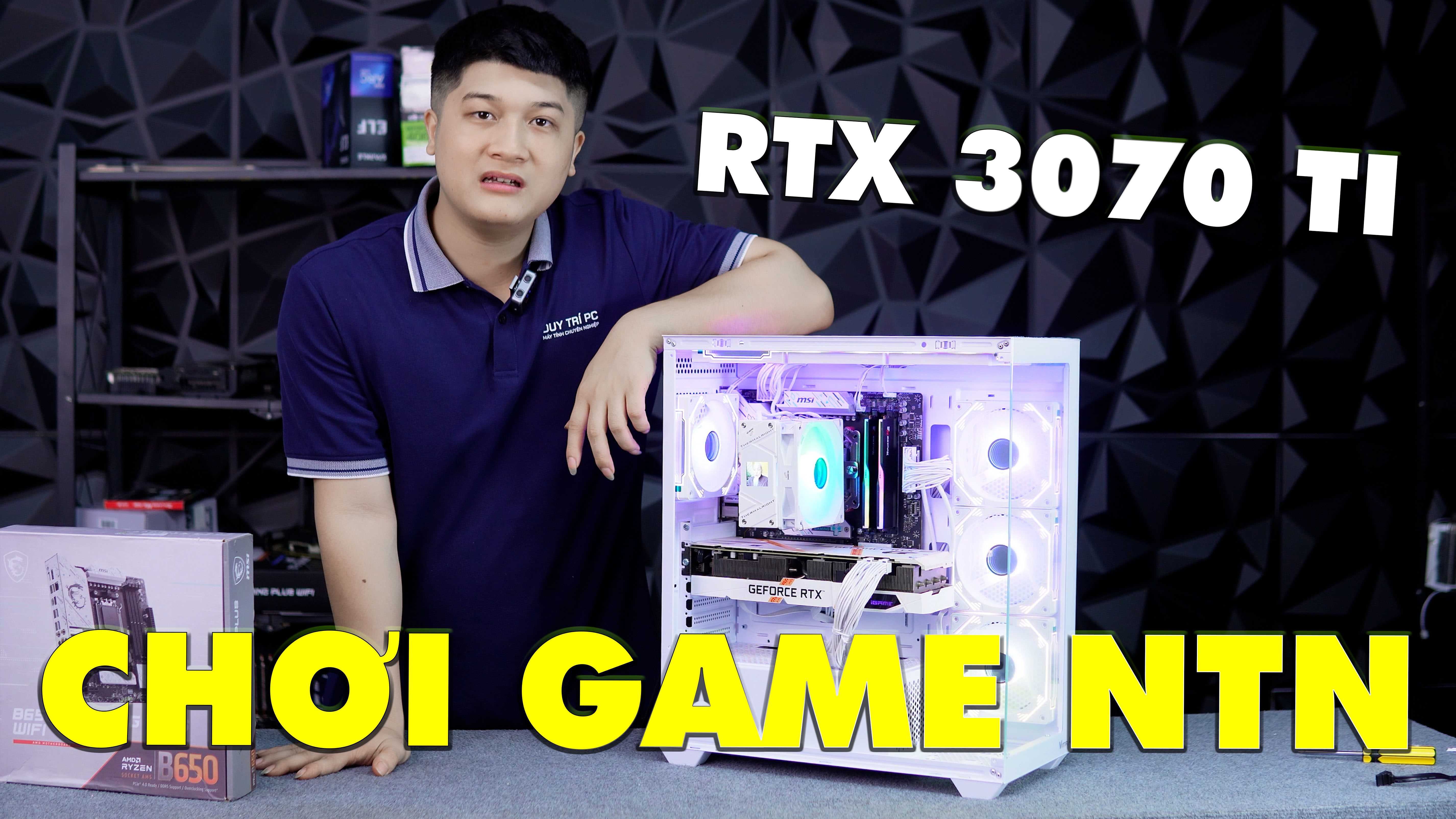 RTX 3070 Ti Chiến Game Khủng: Cấu Hình Đồ Họa Cực Cháy Tại Duy Trí PC